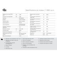 Gtw-1550 T5 - Groupe électrogène industriel triphasé 50 Hz - Genelec - 1564 kVA - MITSUBISHI_5