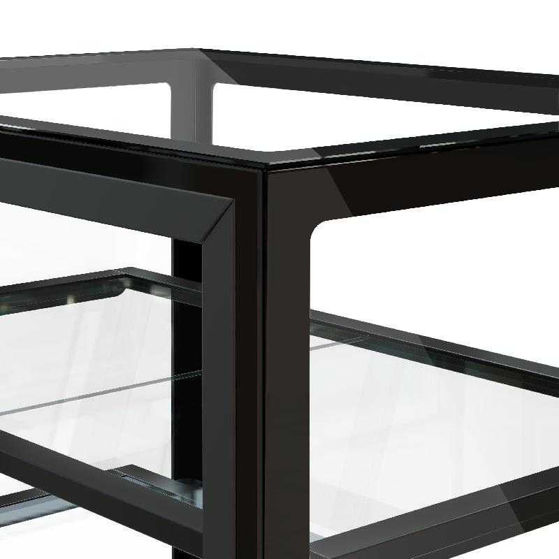 Vitrine réfrigérée 1500 mm - double vitrage avec 2 étagères | KTGSF157S_5