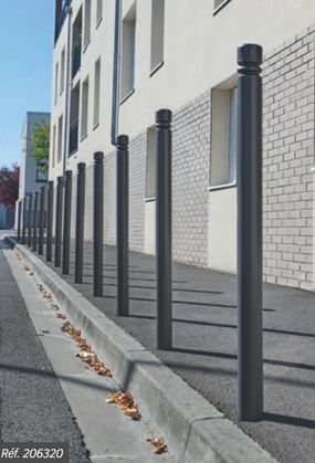 Potelet par scellement direct en fonte d'acier - Ligne Province - Identité urbaine élégante et cohérente_5