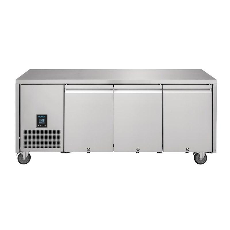 Table réfrigérée négative 3 portes Serie U Premium 420L UA008 Polar_5