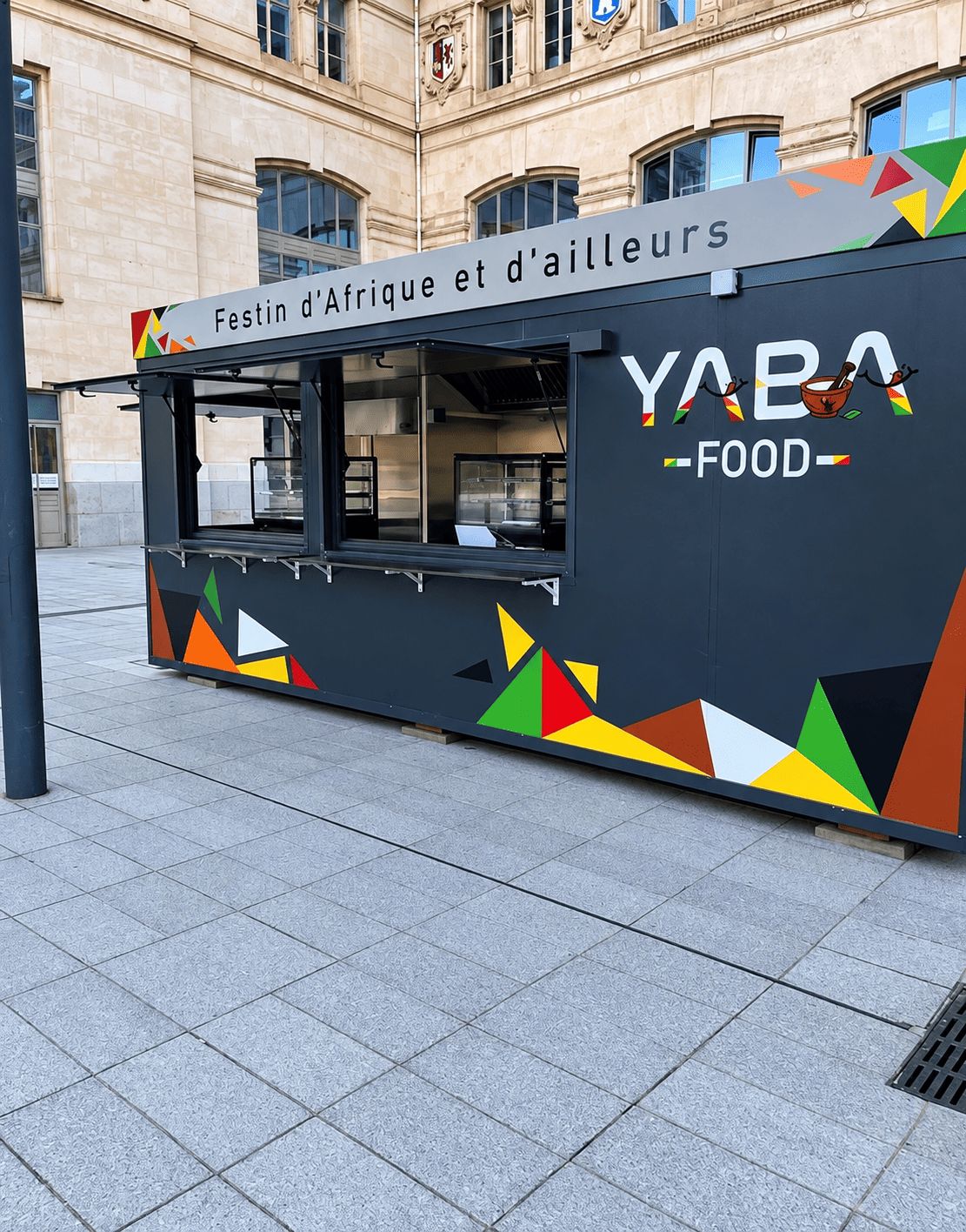 Container aménagé food truck et kiosque de restauration_5