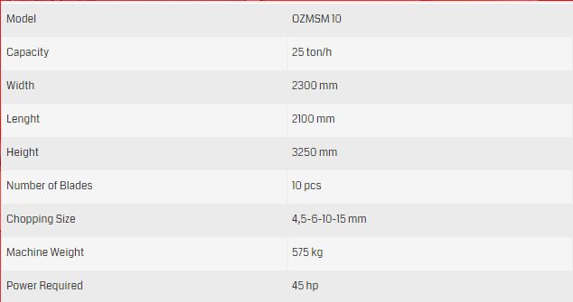 Ozmsm10   - ensileuse tractée - tire özsan tarım makinaları -capacité 25t/h_5