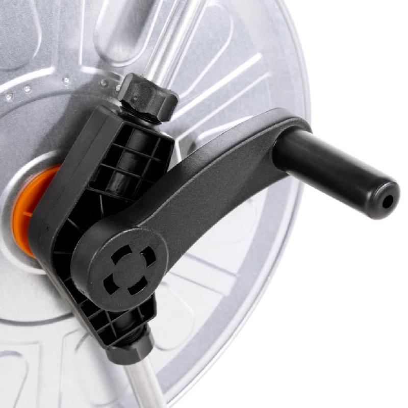 Vidaxl chariot pour enrouleur de tuyau de 80 m 1/2