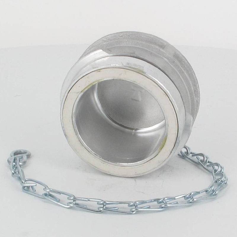 Bouchon avec verrou + chainette Ø 50 mm - Alu_5