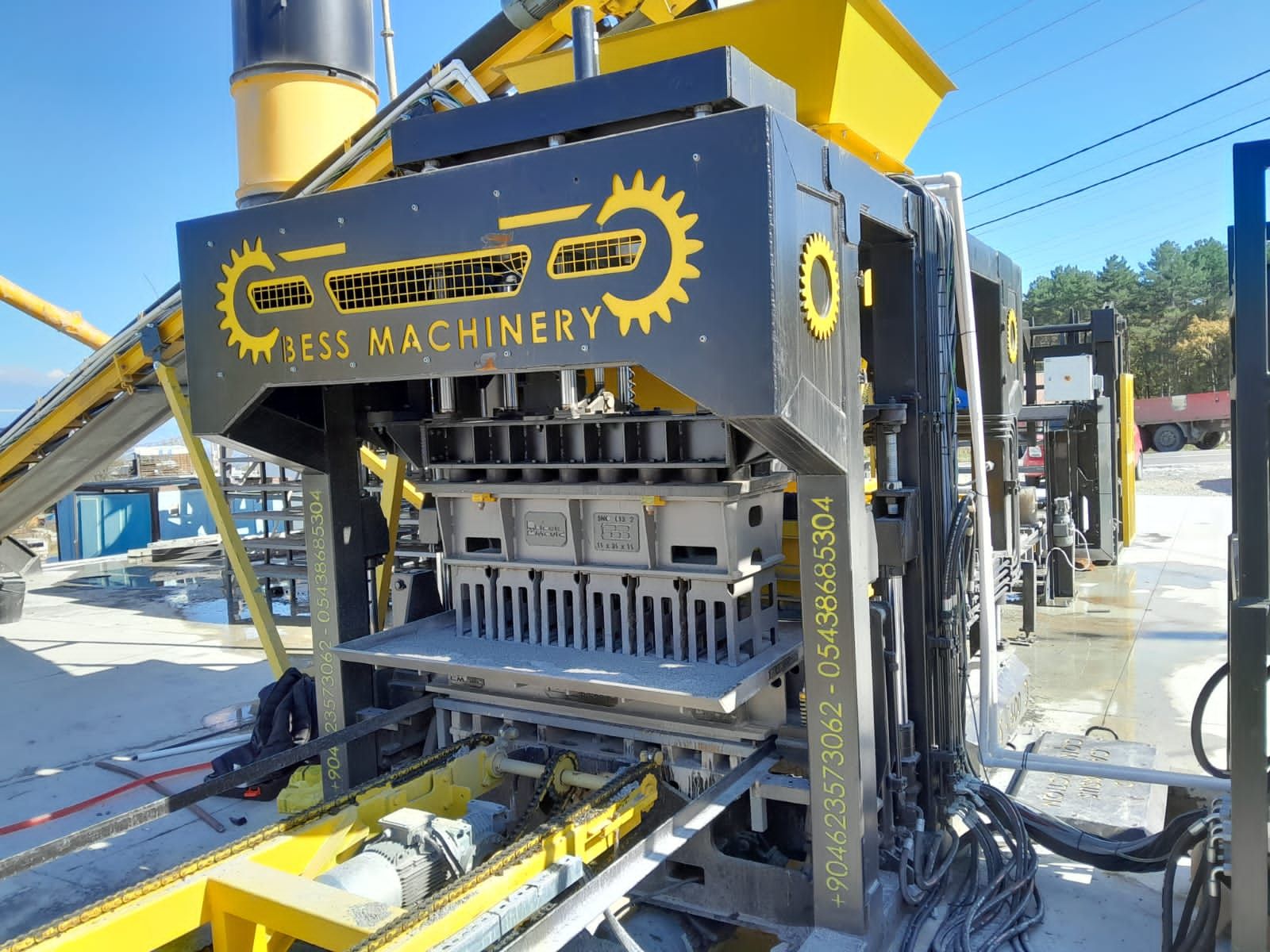 Machine à briquettes PRS-600 - Semi-automatique, 6 000 briquettes en 8h - Groupe Beyazlı_5