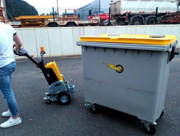 LT300 - Tracteur pousseur électrique Alitrak - Capacité de traction 1000 kg - Batteries interchangeables_5