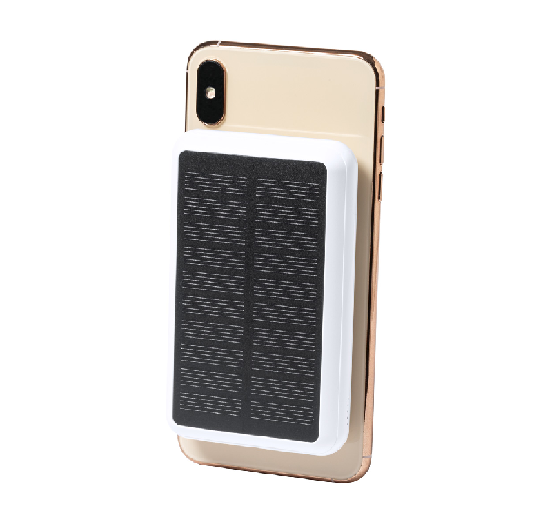 Powerbank - Batterie externe 8000 mAh - Chargeur solaire, charge rapide sans fil magnétique 15W, ports USB et USB-C_5