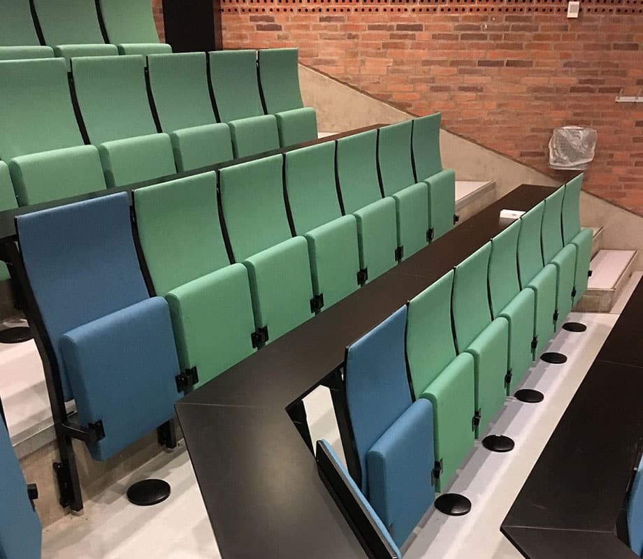 Siège pour auditorium de faible profondeur, adapté aux petits espaces - Edu_5