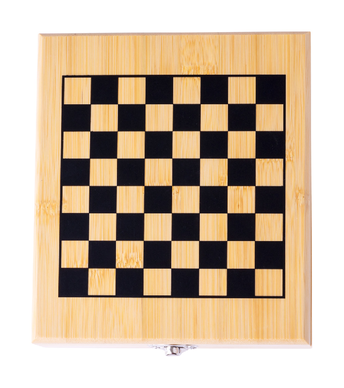 Set à vin en acier inoxydable - Jeu d'échecs en bambou avec 32 pièces et accessoires_5