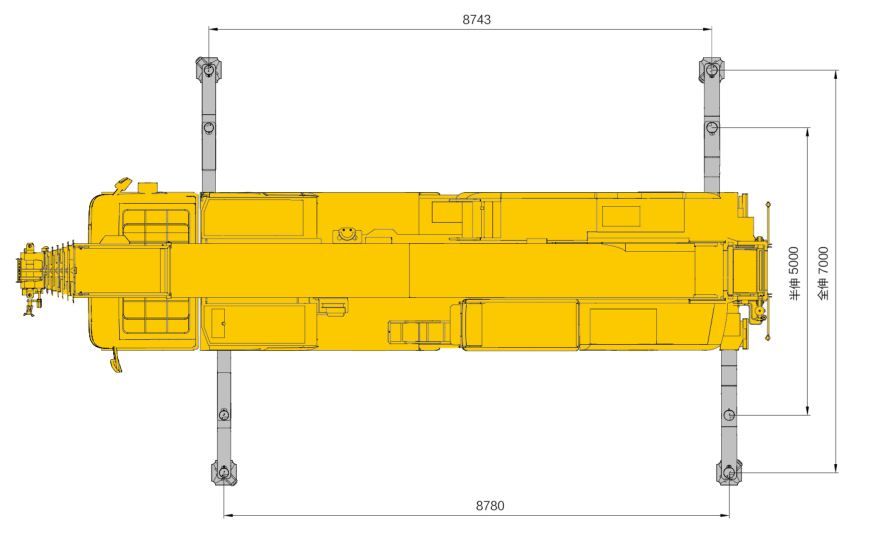 Xca100_e grues automotrices - xcmg - capacité de levage 100 t_5