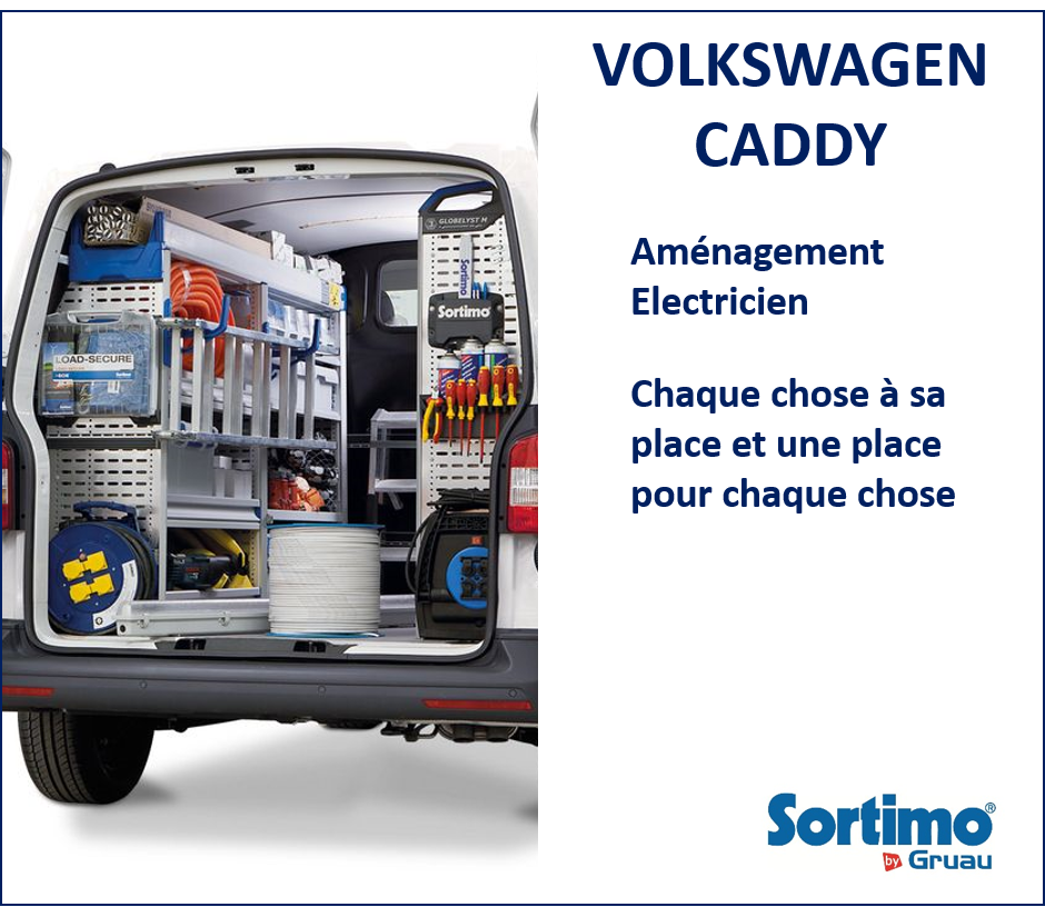 Meuble de rangement pour volkswagen caddy_5
