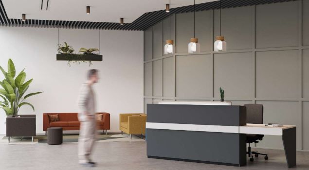 Banque d'accueil prête à installer - Gamme ATLAS_5