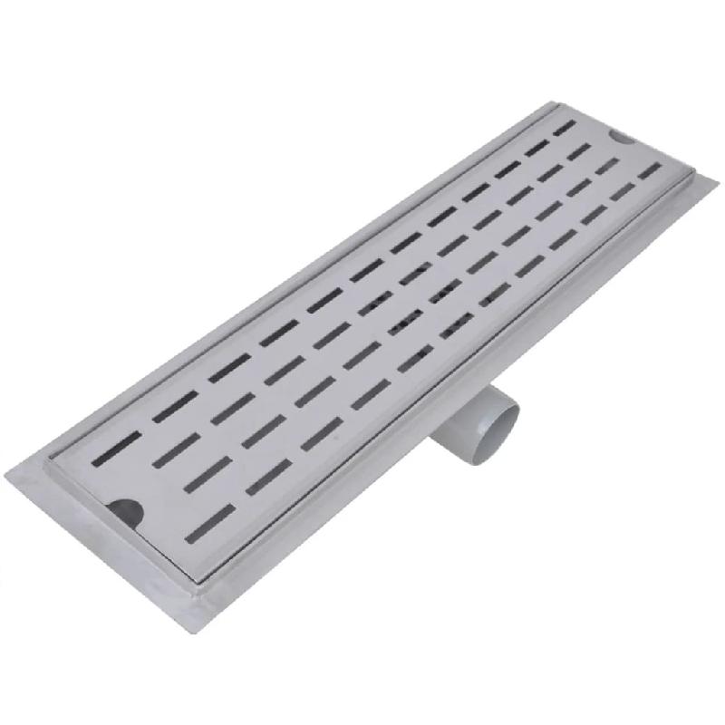 Vidaxl drain de douche linéaire 2 pcs ligne 530x140mm acier inoxydable 275953_5