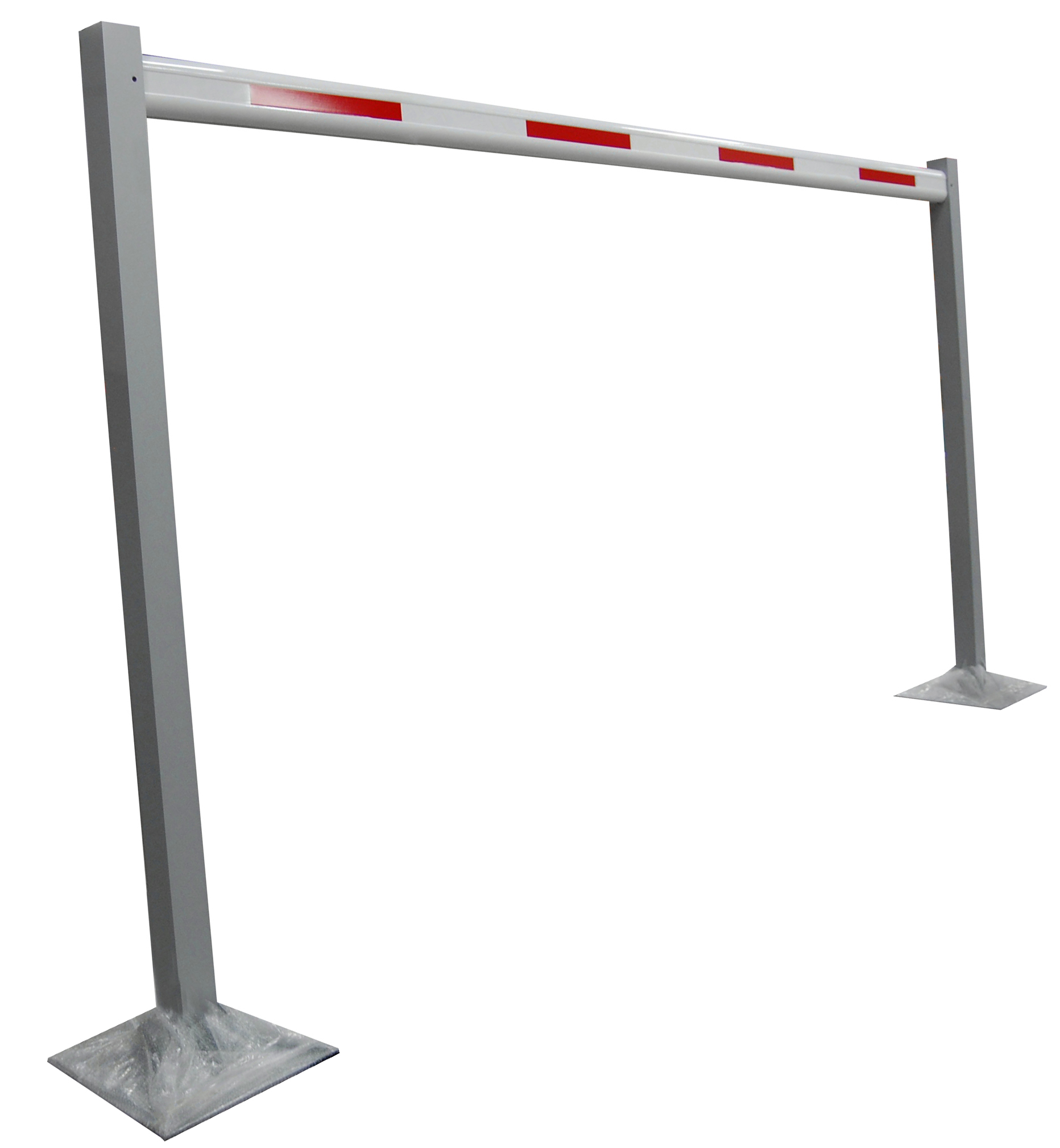 Portique de restriction de hauteur avec options de personnalisation