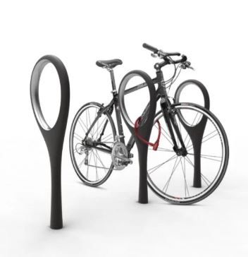 Support vélos en béton 10 kg - Pin - 34 x 5 x 90 cm - Ciment Green Seal_5