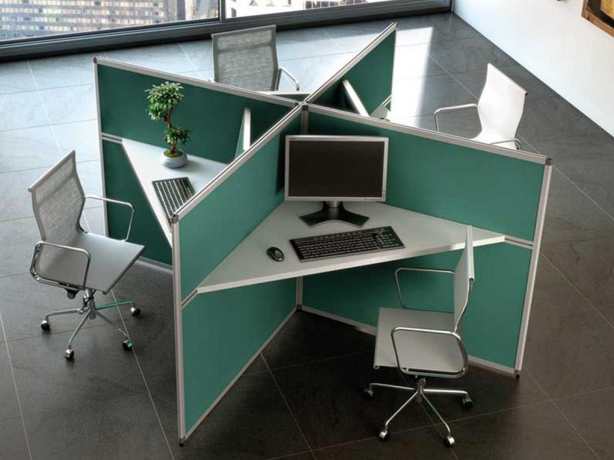 Bureau de call center optimisé et esthétique avec cloisons acoustiques ELEGANCE - Sur mesure, finitions variées et confort phonique_5
