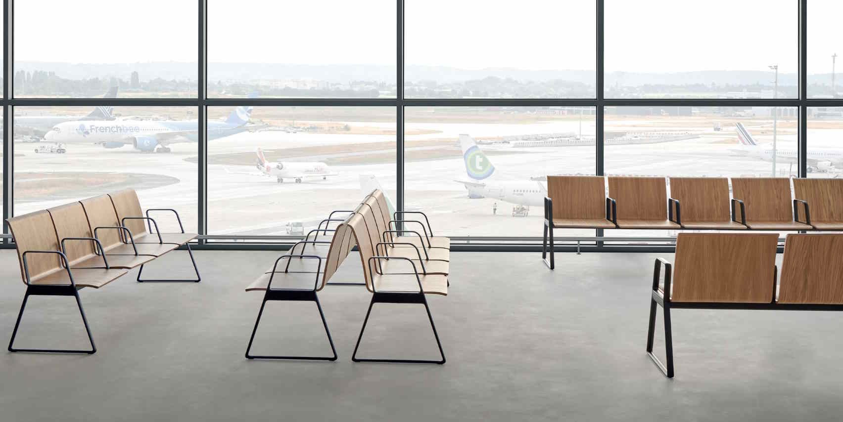 Line-Wood - Banc-poutre design modulable et innovant avec coques en bois et finitions variées_5