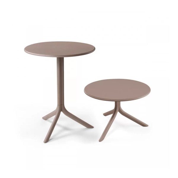 Table à hauteur réglable en résine renforcée SPRITZ - Stamp - 2 colonnes de hauteur 76,5 cm et 40 cm_5