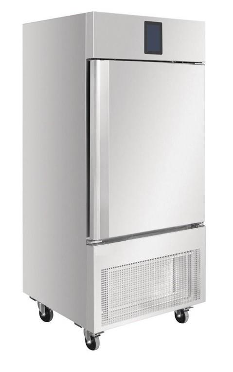 Cellule de refroidissement rapide et surgélation à commandes tactiles - 10 niveaux gn 1/1 - avec roulettes_5