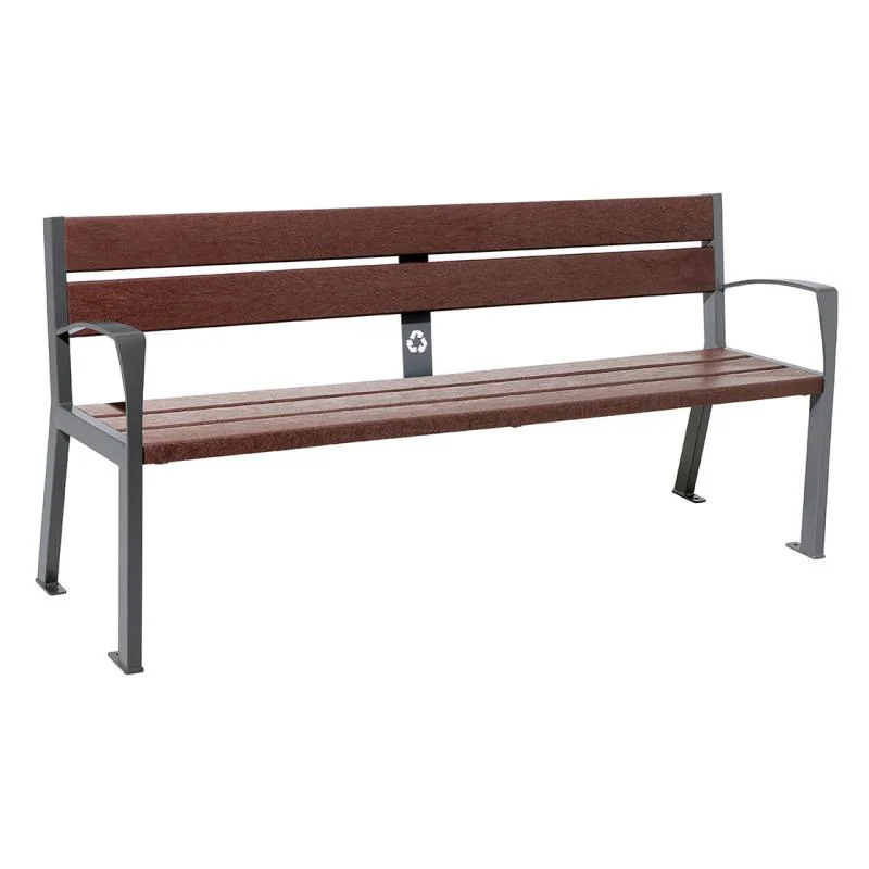 Banc plastique recyclé Silaos®5 lames_5