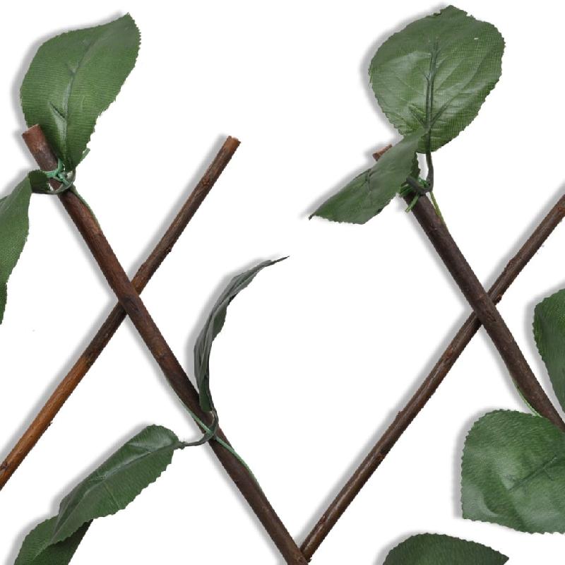 Vidaxl clôture en treillis de saule 5 pcs 180x90 cm 140913_5