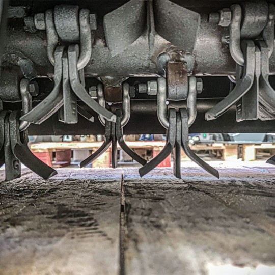 Épareuse hydraulique série DA pour terrains difficiles