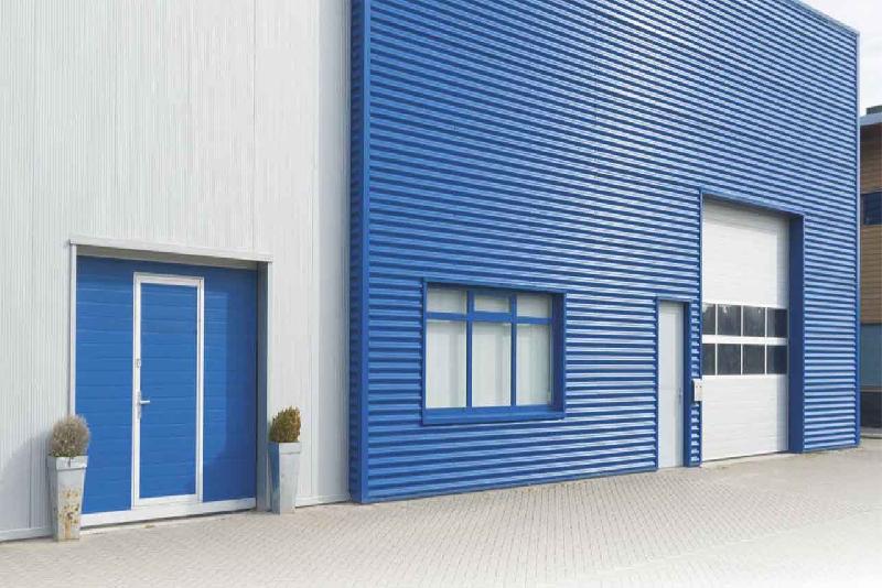 Porte industrielle levante woodgrain L - 6500 / 6250_5