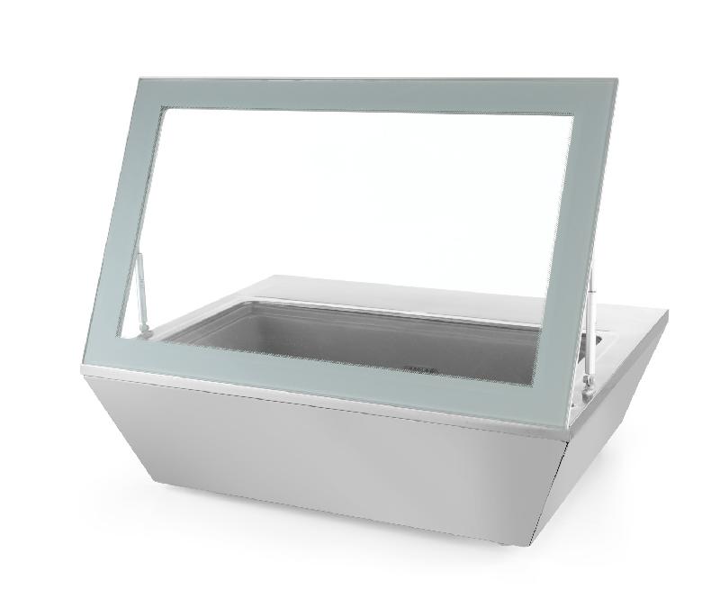 Vitrine de table réfrigérée 8xGN1/6 négative 77L HENDI_5