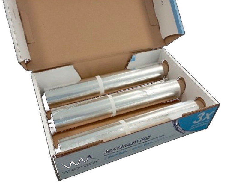Albal bobine aluminium 30cmx90m pour wrapmaster 3000 carton de 3 bobines_5