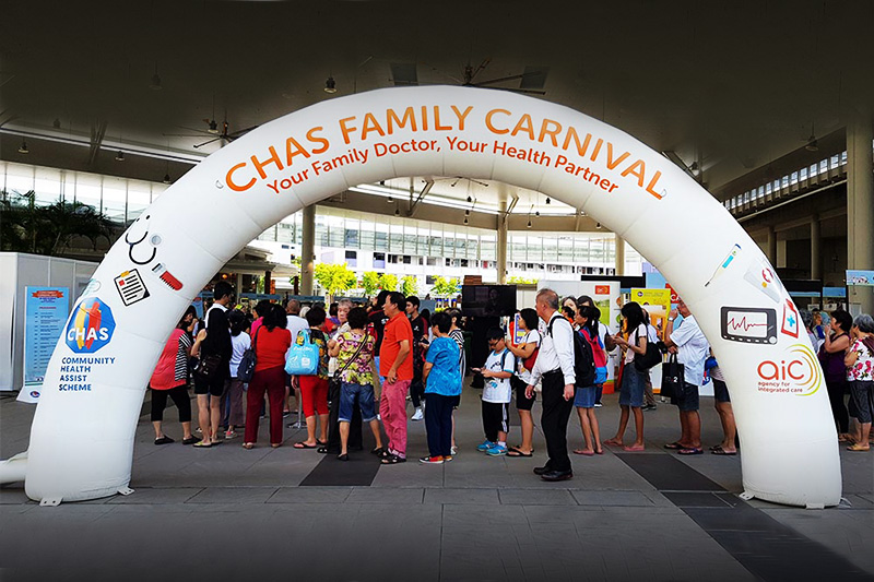 Arche publicitaire étanche et gonflable à l'air, sans soufflerie - idéale pour événements sportifs_5