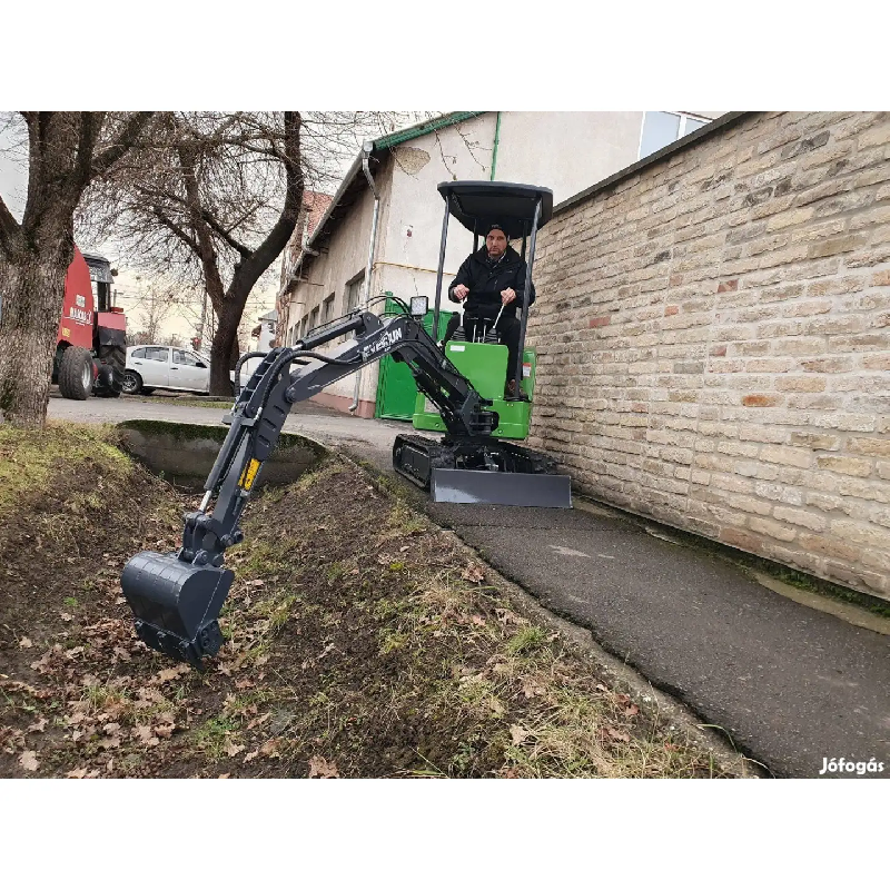 Mini Pelle LITHIUM Everun ERE12E + 3 Godets Offerts - Zero Emission_5