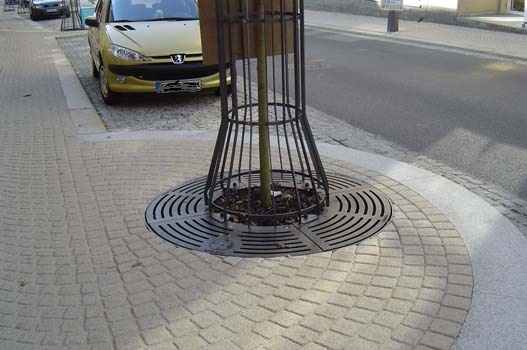 Grille d'arbre fonte type radial_5