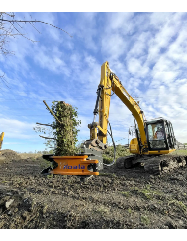 Grappin coupeur compact Koala 150 pour élagage efficace