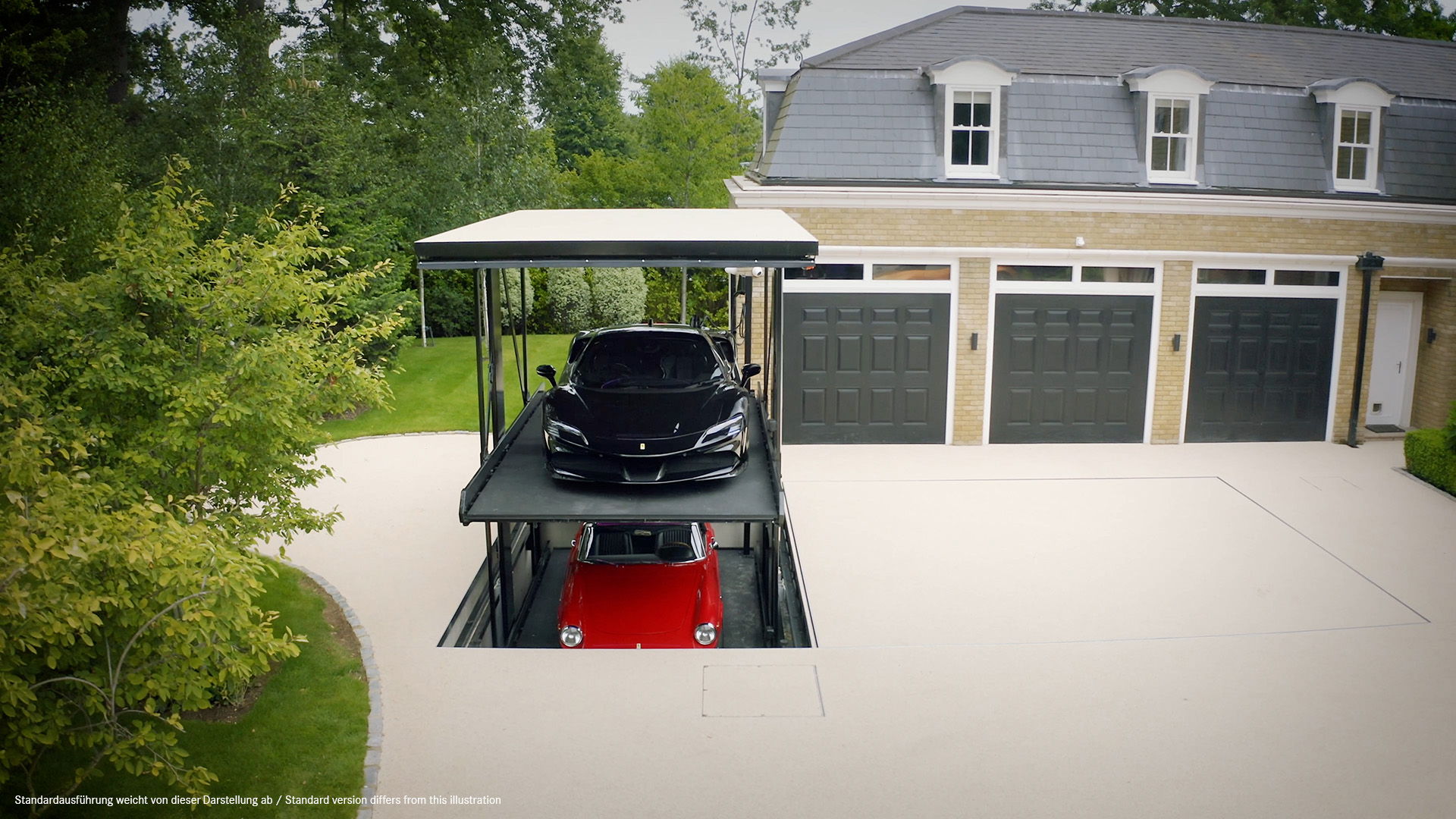 Parking mécanique souterrain escamotable pour 2 ou 4 places - Parklift 462_5