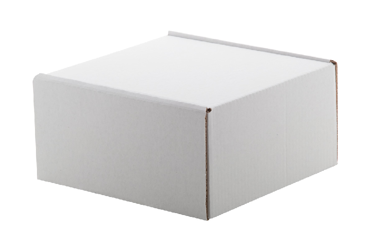 Boîte postale personnalisée en carton ondulé - carrée, imprimée en couleur avec bande auto-scellante_5