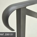 Barrière main courante HERITAGE en acier peint sur zinc - Longueur 800 ou 1500 mm - Plusieurs configurations possibles_5