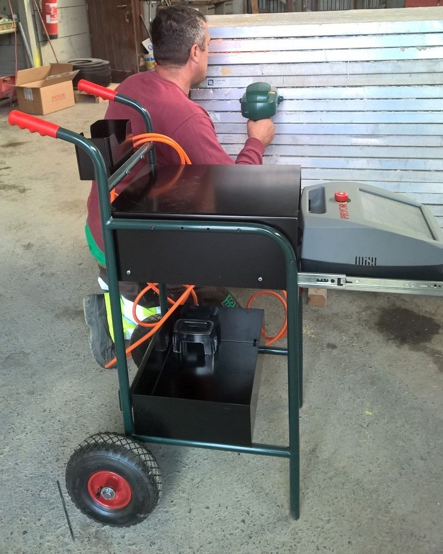 Machine de micropercussion pour identification industrielle