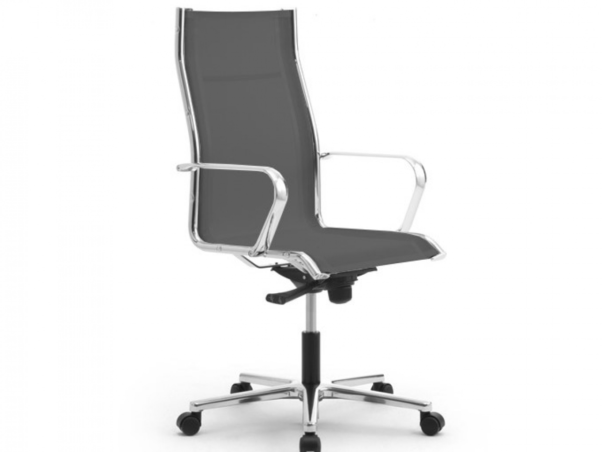 Fauteuil de direction ORIGAMI RE - résille en maille respirante, design minimaliste et robuste_5