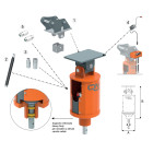 Fendeuse à vis puissante et efficace pour le fendage du bois - QM AGRI - Référence: TLHD_5