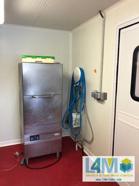 Laboratoire de découpe de porc - Installation des équipements matériels et essais - L4M_5