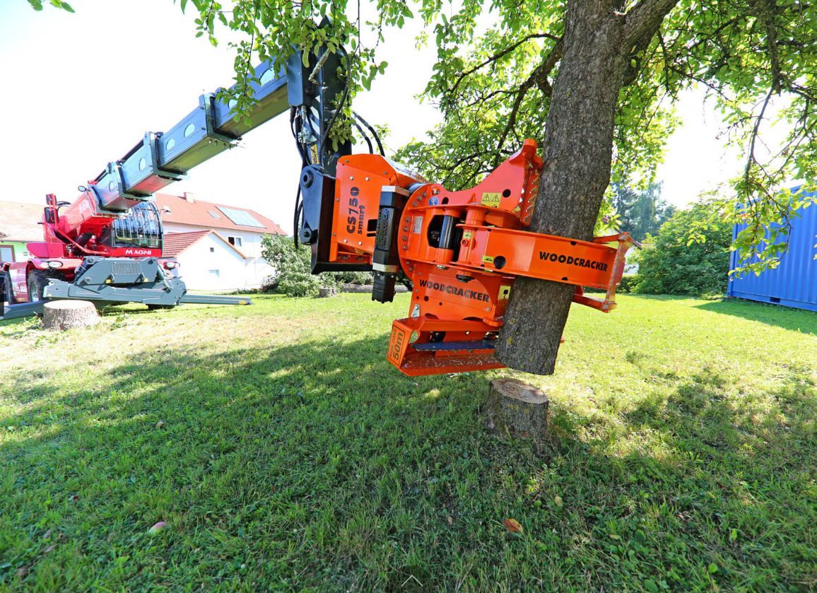 Grappin coupeur forestier Woodcracker CS Smart - diamètre de coupe 750 mm - ouverture du grappin 1280 mm - acier Hardox® ultra-robuste_5