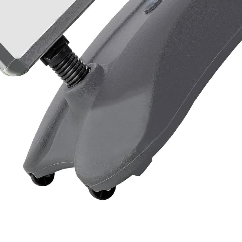 Vidaxl support d'affiche a1 à base d'eau gris alliage d'aluminium 51204_5