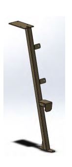 Fauteuil  d'amphithéâtre à piétement latéral avec assise et dossier ergonomique, tablette en contre-plaquéhêtre - NEWTON_5