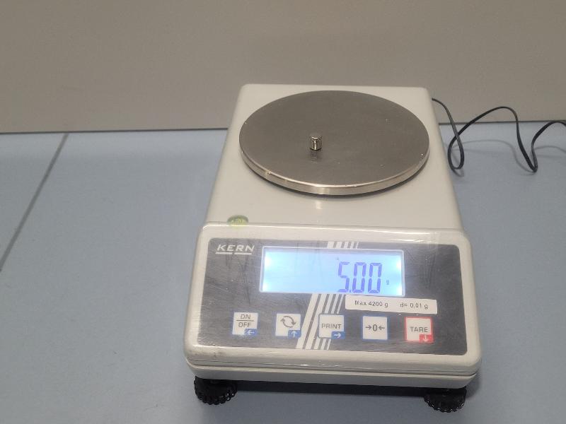 Poids d'étalonnage ZWIEBEL 5g classe F1 INOX_5