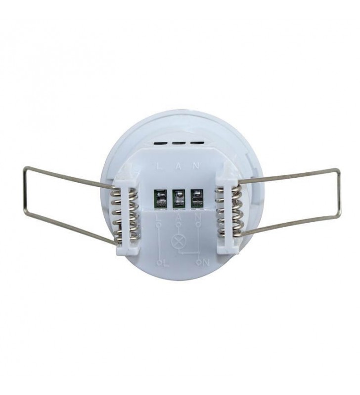 Détecteur de mouvement encastrable - AC220-240V - Réf DETENC - Plage 360º - Distance 6m - Minuteur intégré_5