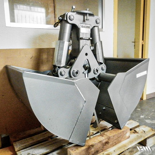 Benne preneuse Série GMVT2 - double vérins verticaux - pour sols durs et abrasifs - GENERAL TP_5