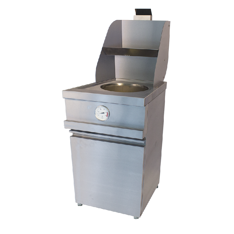 Friteuse mécanique gaz - 1 pot - 13 litres - Puissance 16,61kW - Réf MECA-FRYER 1B_5
