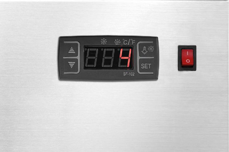 Mini-vitrine réfrigérée 78L, inox A2CH 700478G Bartscher_5