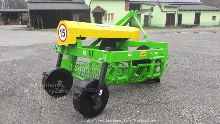 Arracheuse vibrante à rejet sur les côtés pour pommes de terre - 1 rang - Bomet SRMS BOM_5
