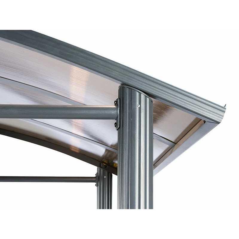 Abri pour barbecue 236x150x235cm – MTF – aluminium et acier – 2nab3116_5